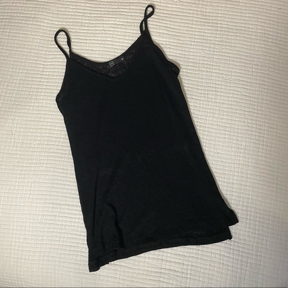 M//C Tops - 3/$20 M//C Black Burnout Tank